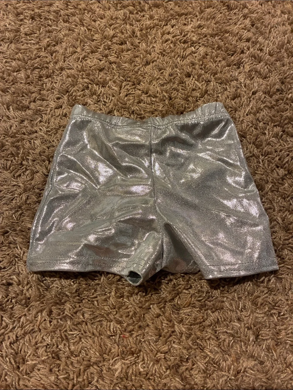 Girls pink and silver skating / dance costume